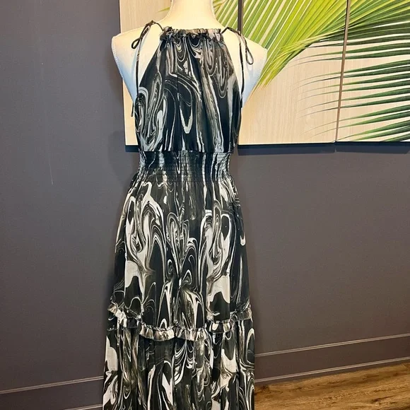 BANANA REPUBLIC Halter Maxi Dress Size XS - Picture 8 of 11